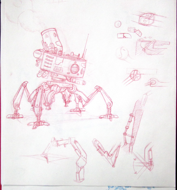 Spider-Mech-Pencils